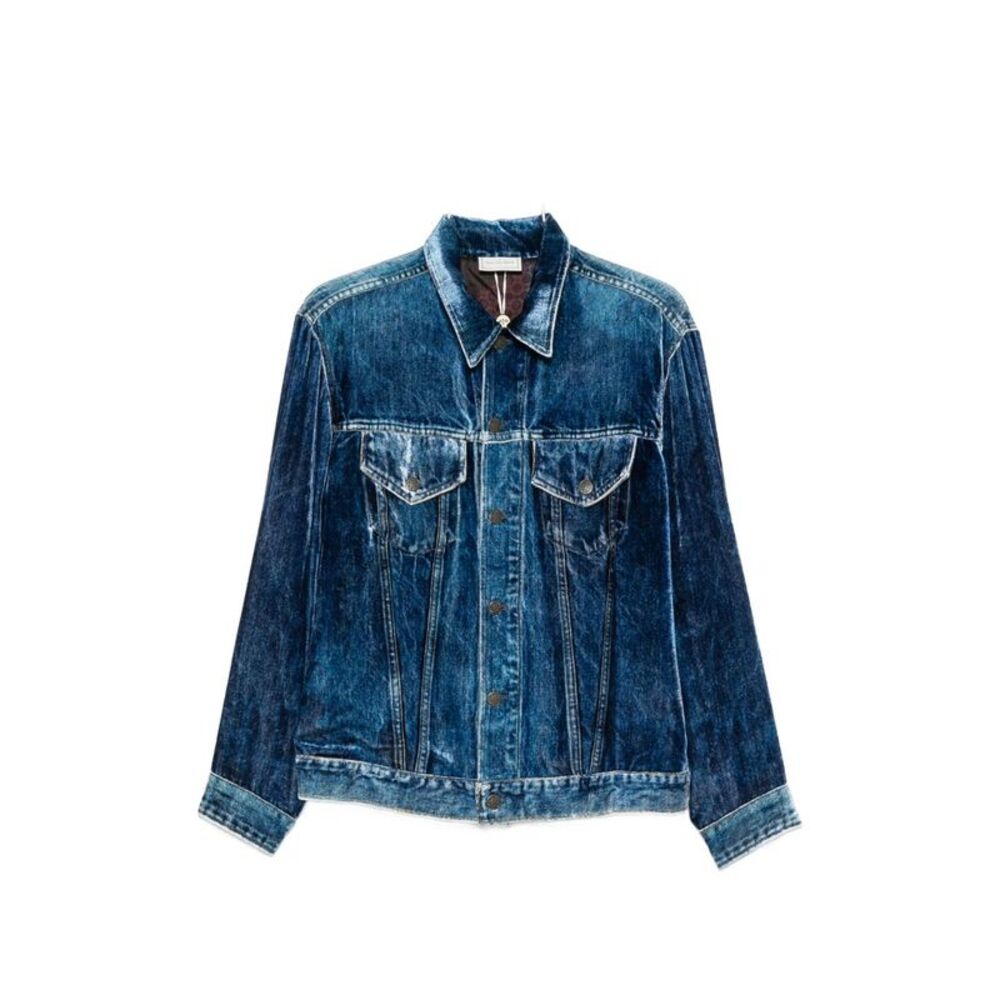 Pierre-Louis Mascia Women Denim Print Jacket